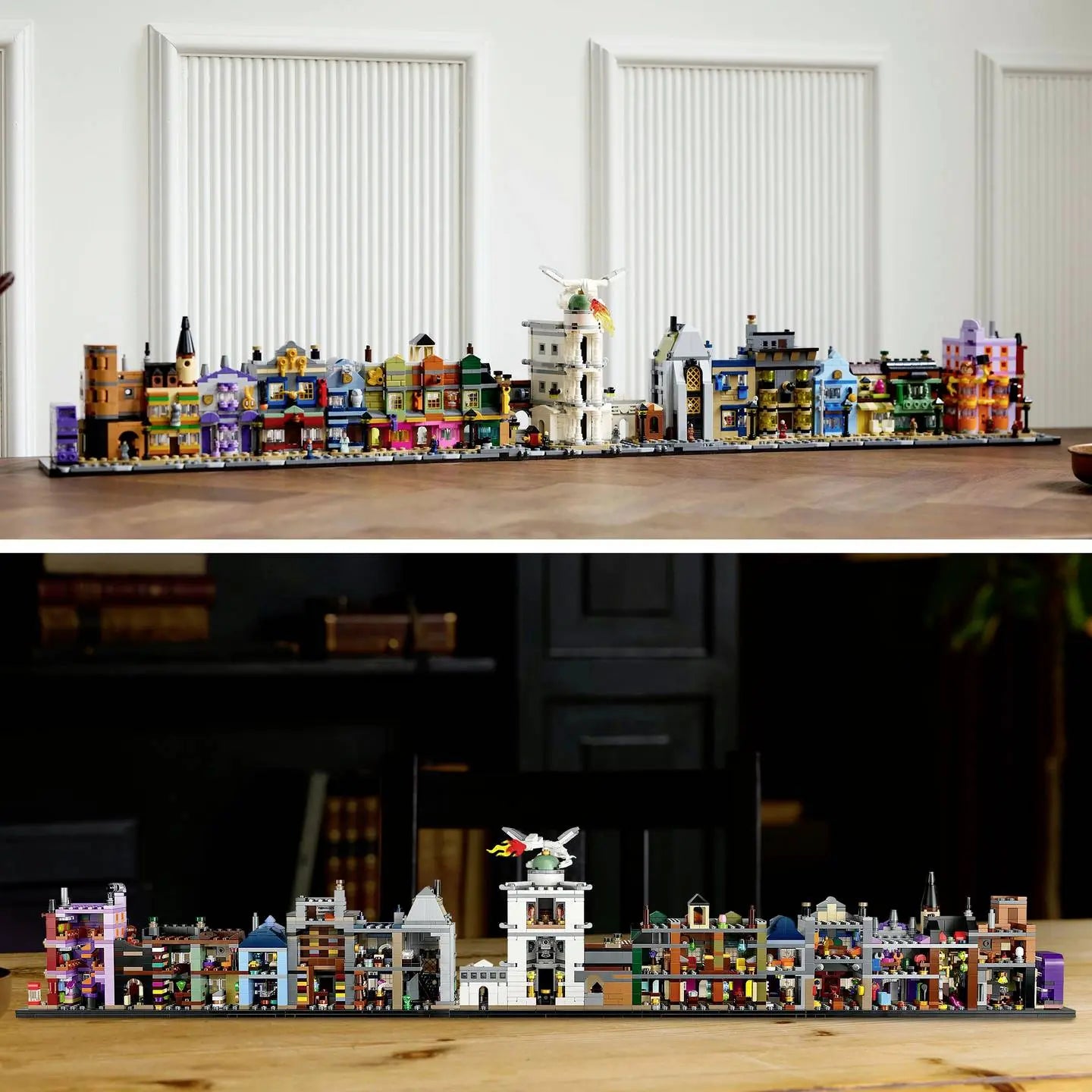 Lego Harry Potter Bausatz Modellbausatz Zauberläden Winkelgasse Figuren 76444