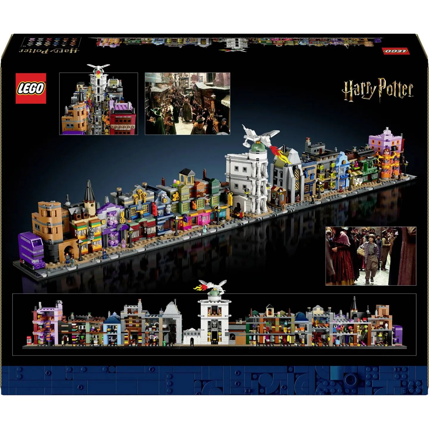 Lego Harry Potter Bausatz Modellbausatz Zauberläden Winkelgasse Figuren 76444
