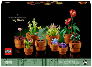 B-Ware Lego Icons Set Pflanzen Blumen Mini Baukasten Tropische Blumentopf Dekoration