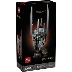 B-Ware Lego Icons Helm Maske Sauron Herr Der Ringe Modellbauset Ständer Minifigur 11373