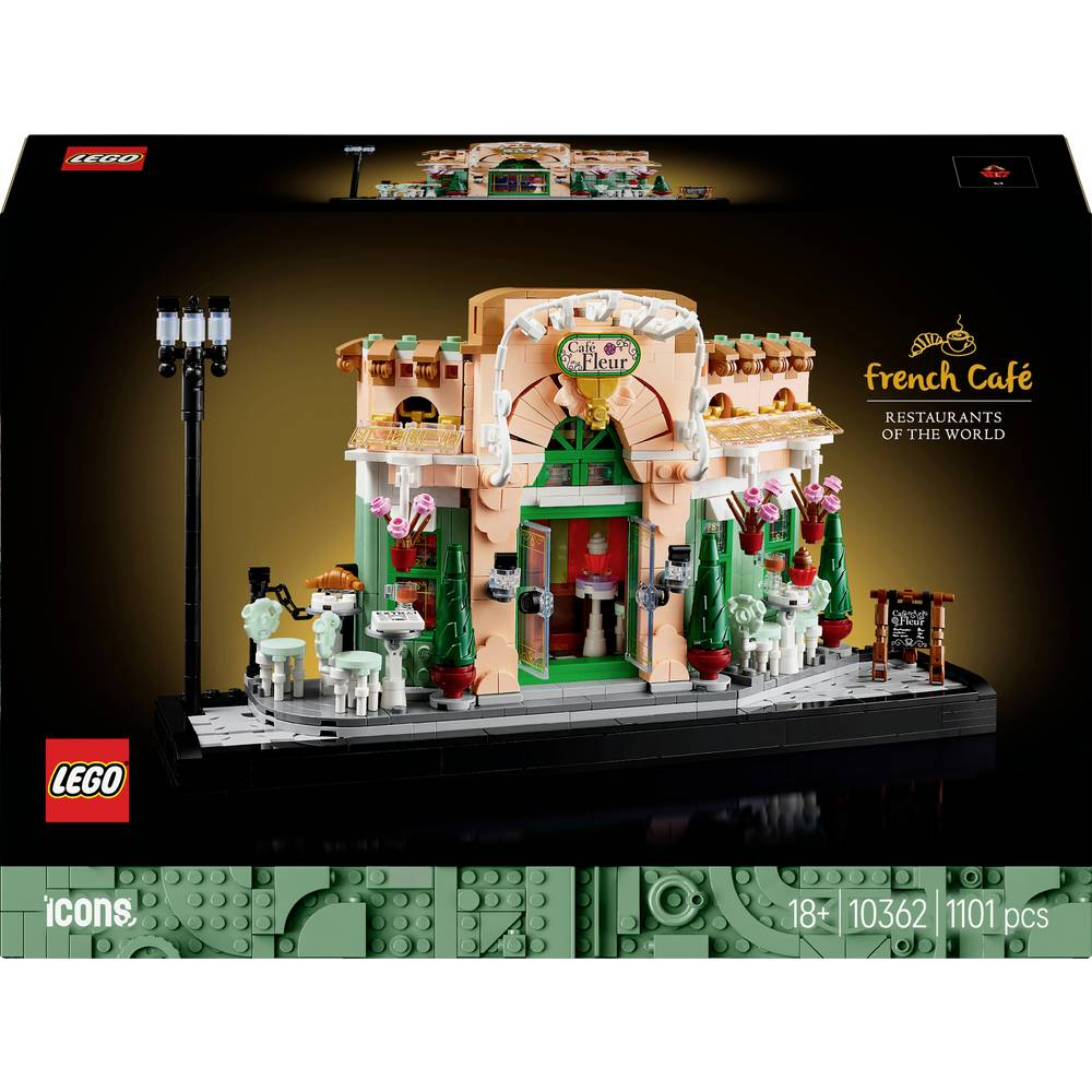 Lego Icons Französisches Café Spielware Kinderspielzeug Konstruktionsspielzeug B-Ware - 5702017815886
