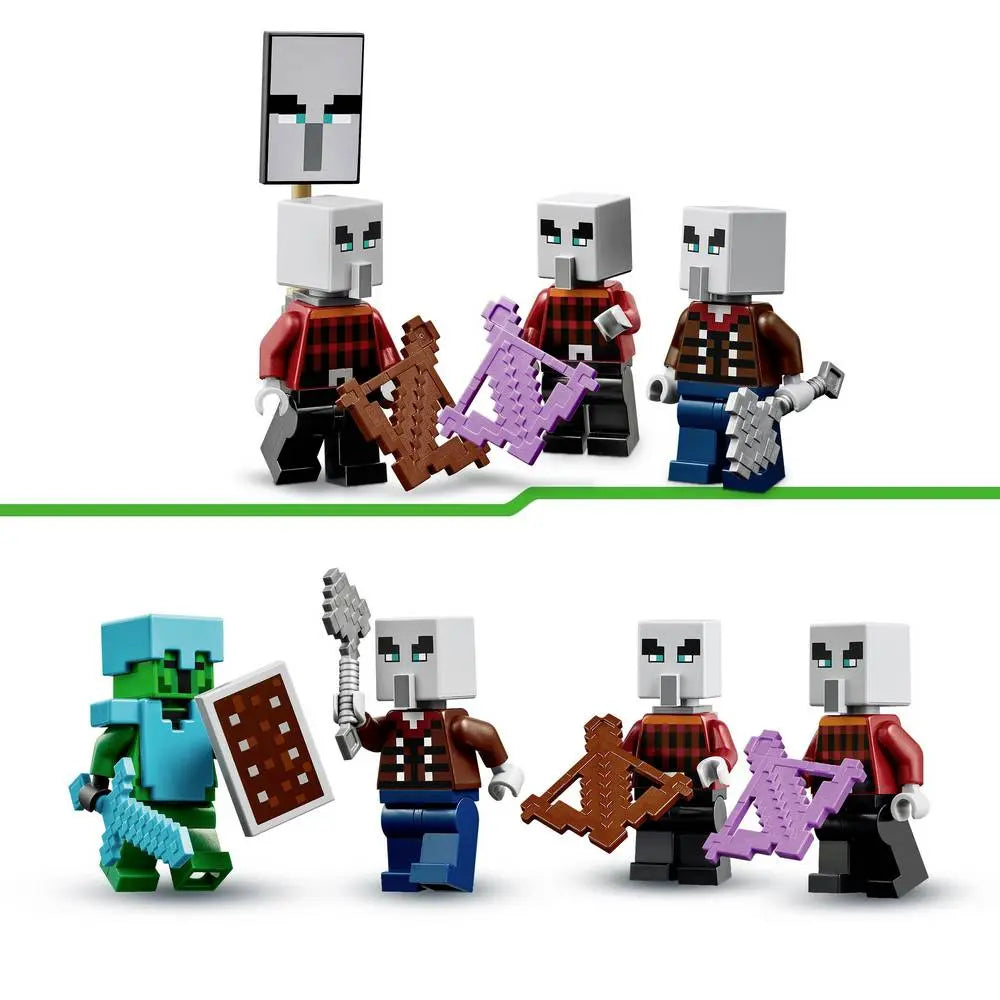 B-Ware Lego 21267 Minecraft Die Illager Wüstenpatrouille Set Bauset Spielfigur 4 Sets - 5702017815411