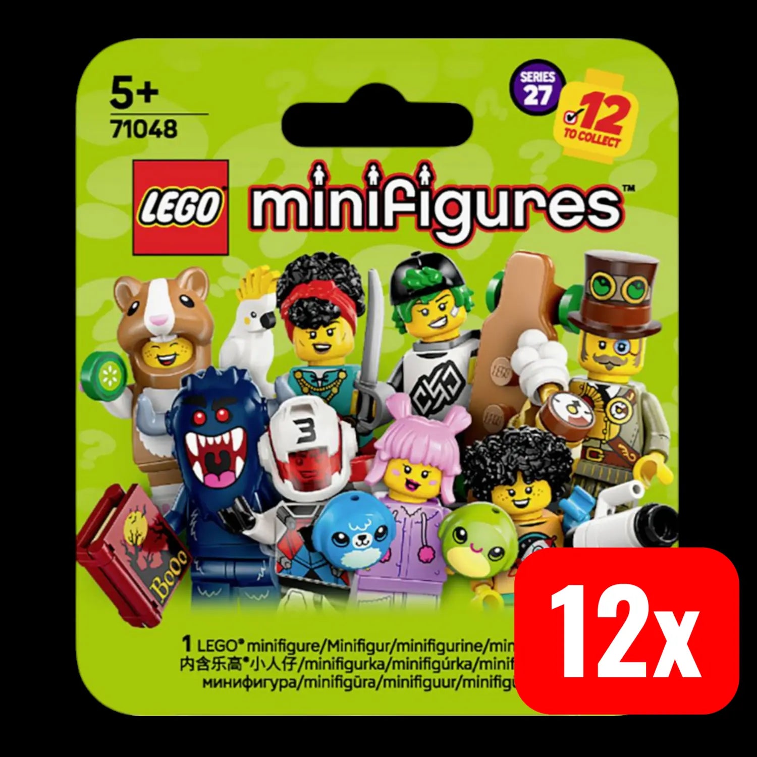 B-Ware Lego Minifigures 71048 Lego Minifiguren Serie 27 Figuren Spielzeug 12 Stück - 5702017784786
