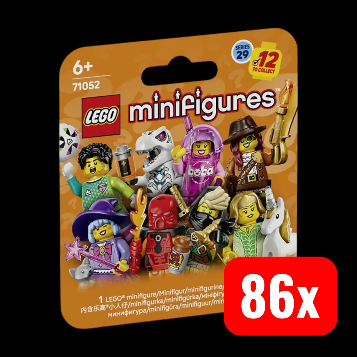 B-Ware Lego Minifiguren 71052 Figur überraschungsbox Serie 29 Kinder Sammlung 86 Stück - 5702018066980