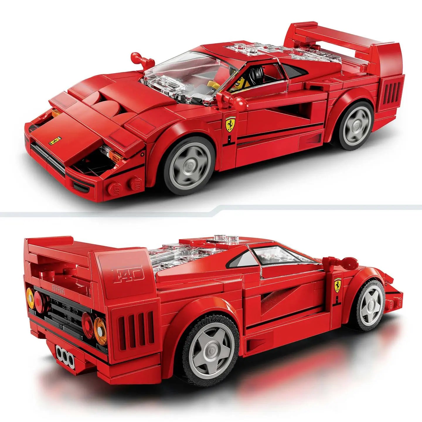 B-Ware Lego Speed Champions 76934 Ferrari F40 Spielset Bausatz Modellauto Rot - 5702017719702