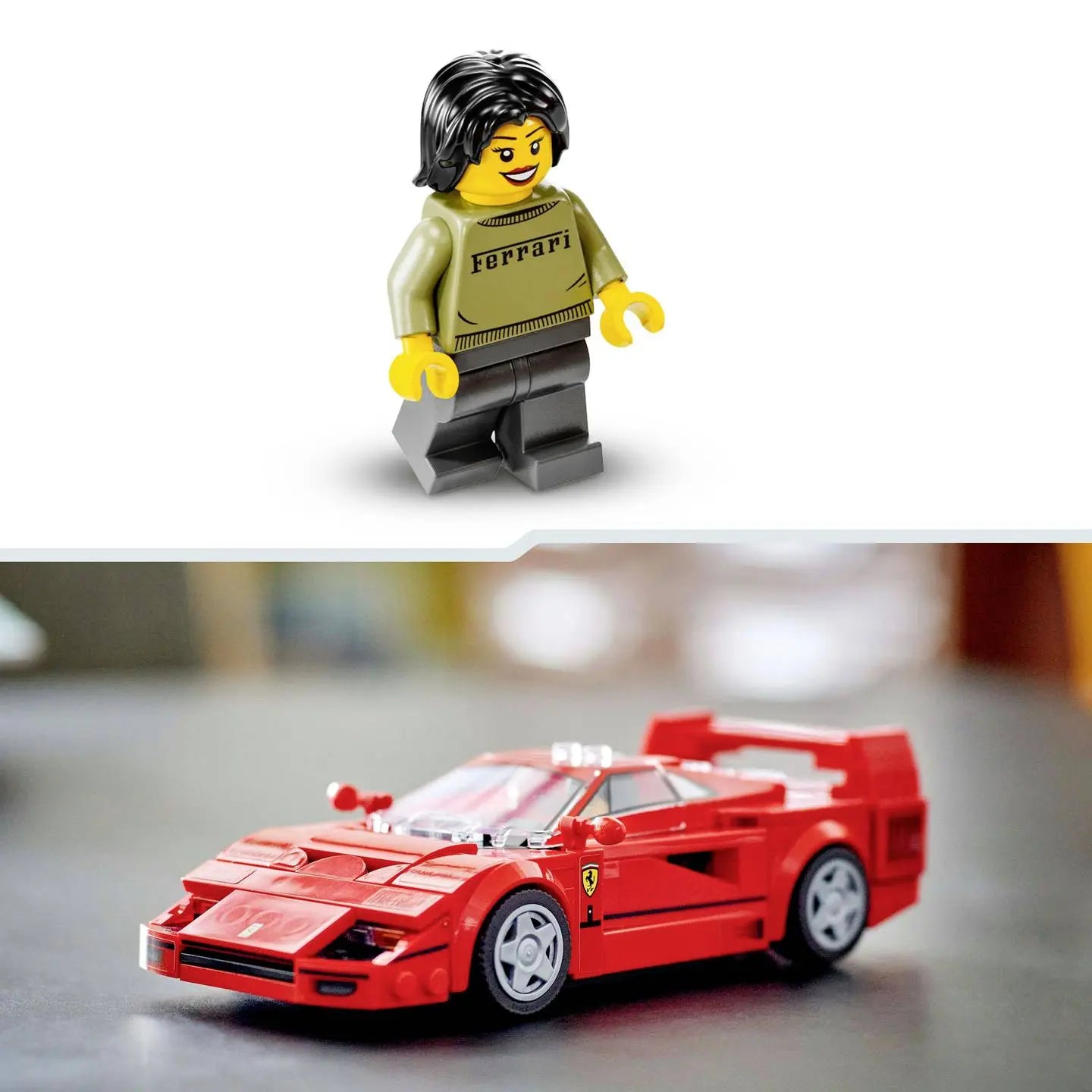 B-Ware Lego Speed Champions 76934 Ferrari F40 Spielset Bausatz Modellauto Rot - 5702017719702