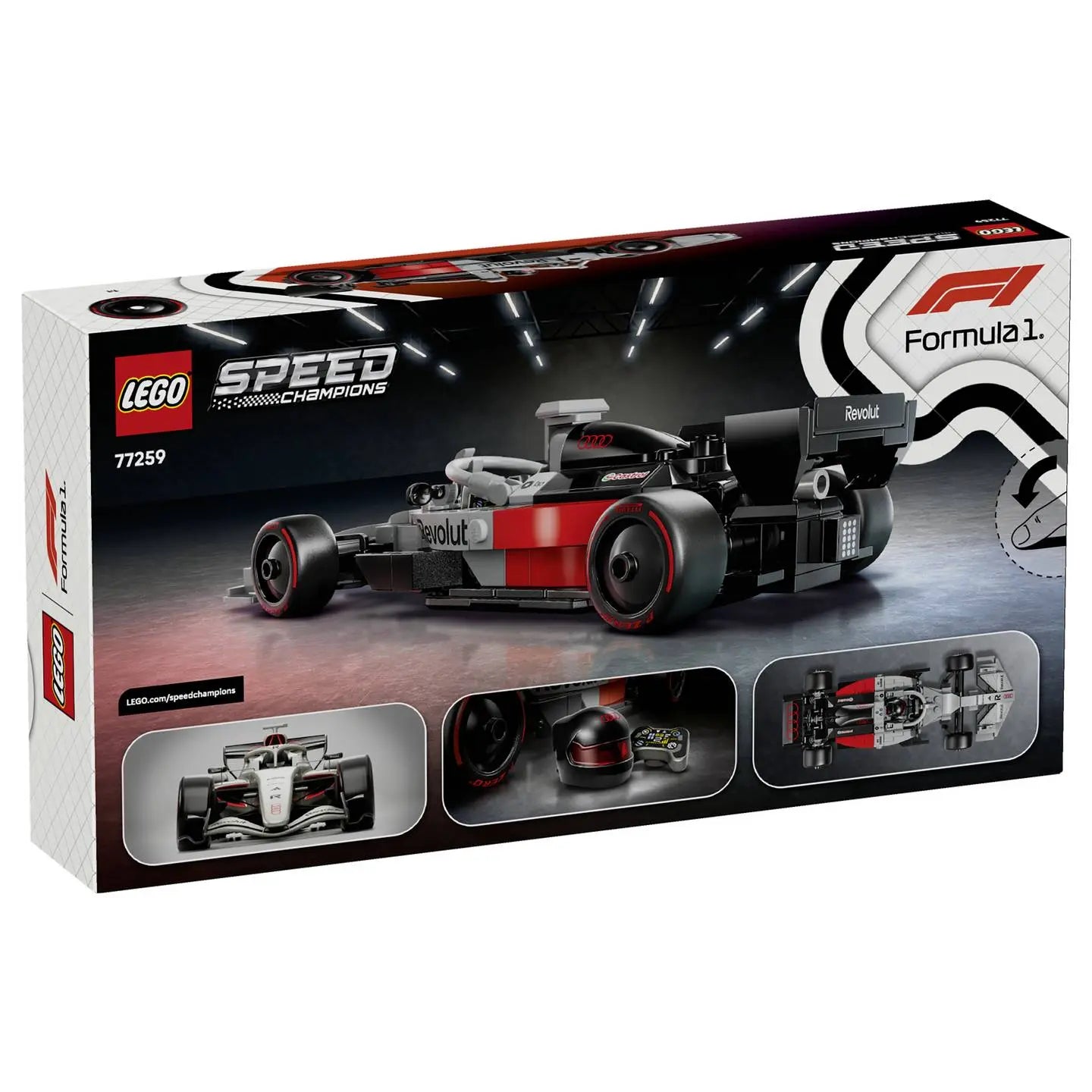 B-Ware Lego Speed Champions Rennwagen Rennauto Audi Revolut F1 Team R26 77259 - 5702018068373