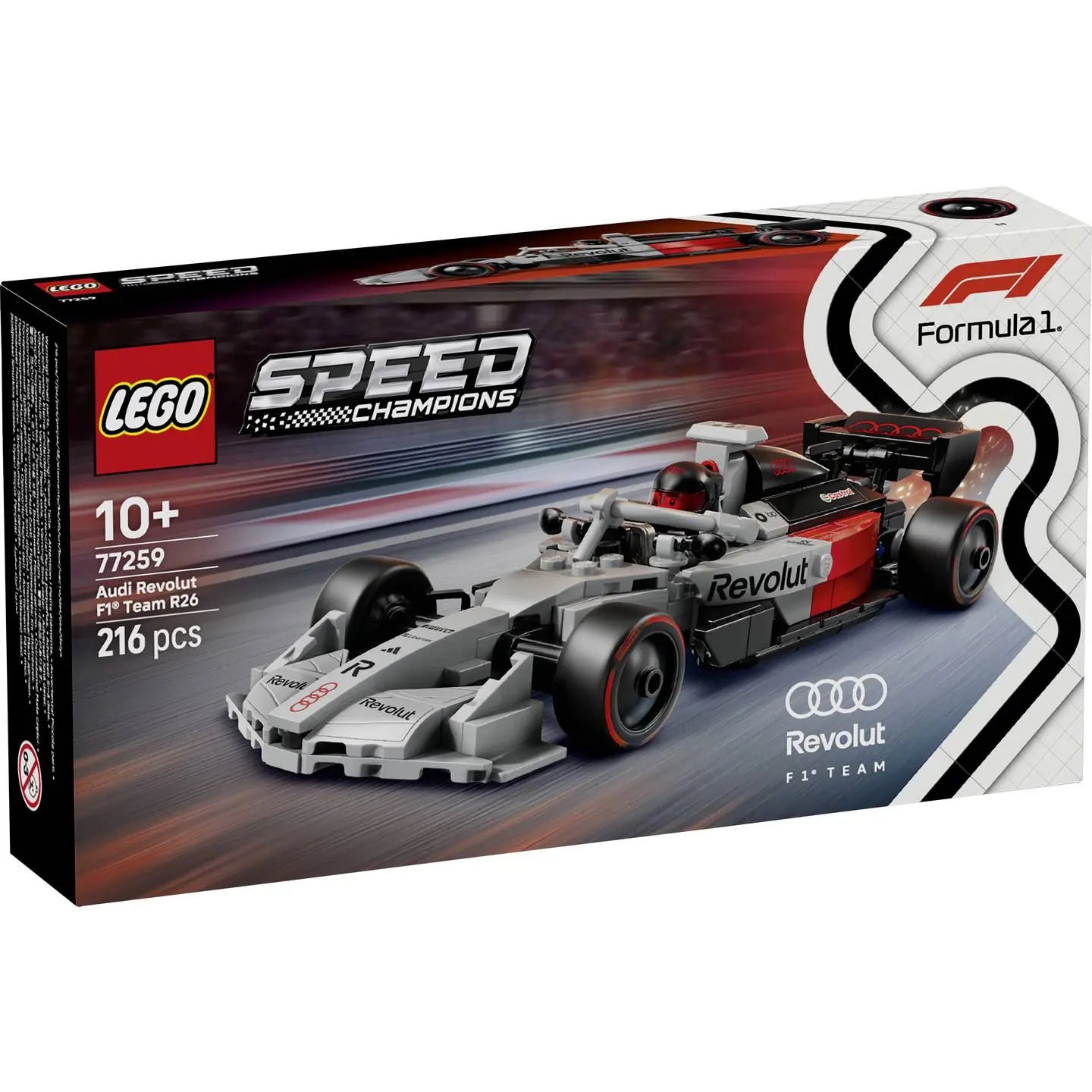 B-Ware Lego Speed Champions Rennwagen Rennauto Audi Revolut F1 Team R26 77259 - 5702018068373