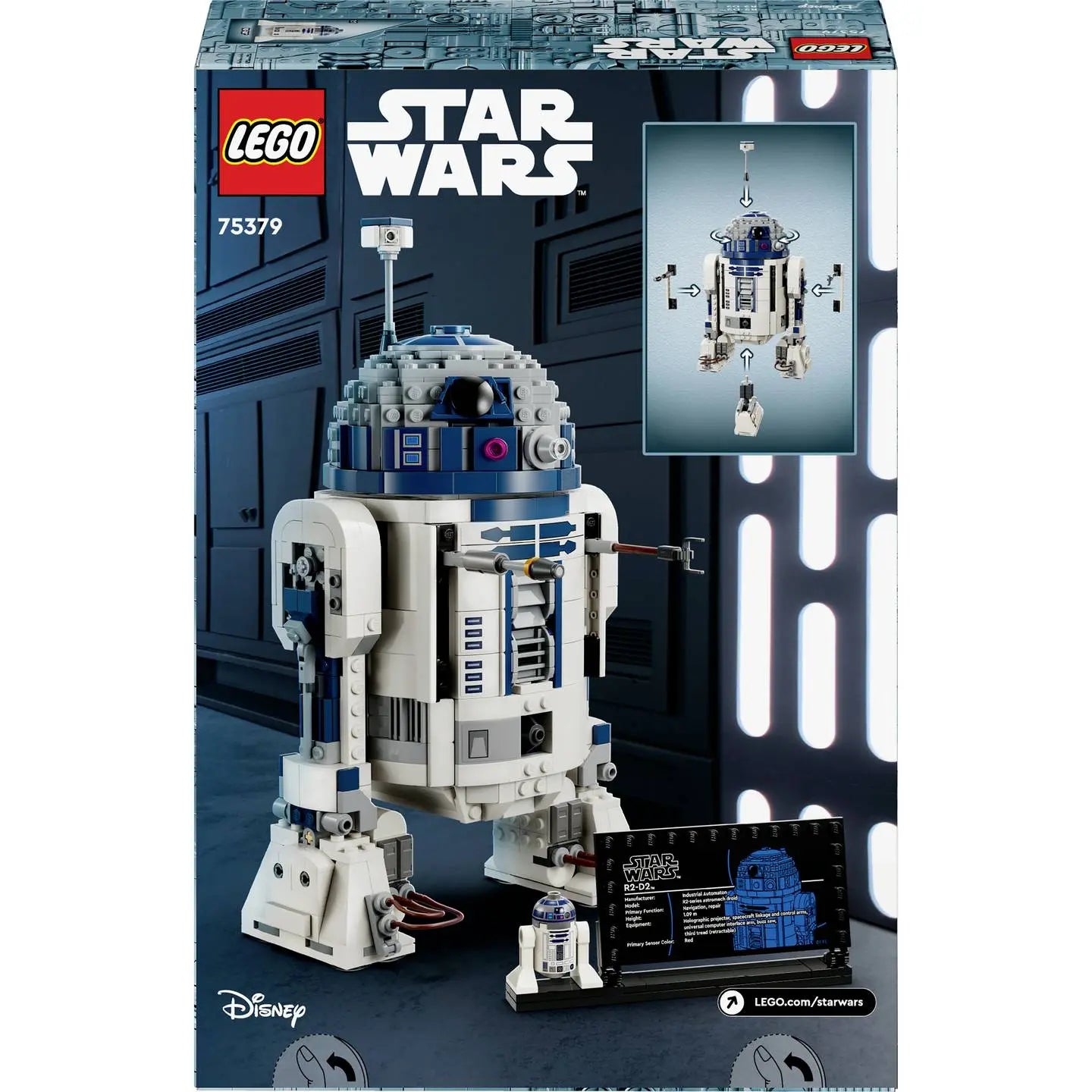 B-Ware Lego Set Bausatz Modell Star Wars Droide R2 D2 Figur Minifigur Darth Malak 75379