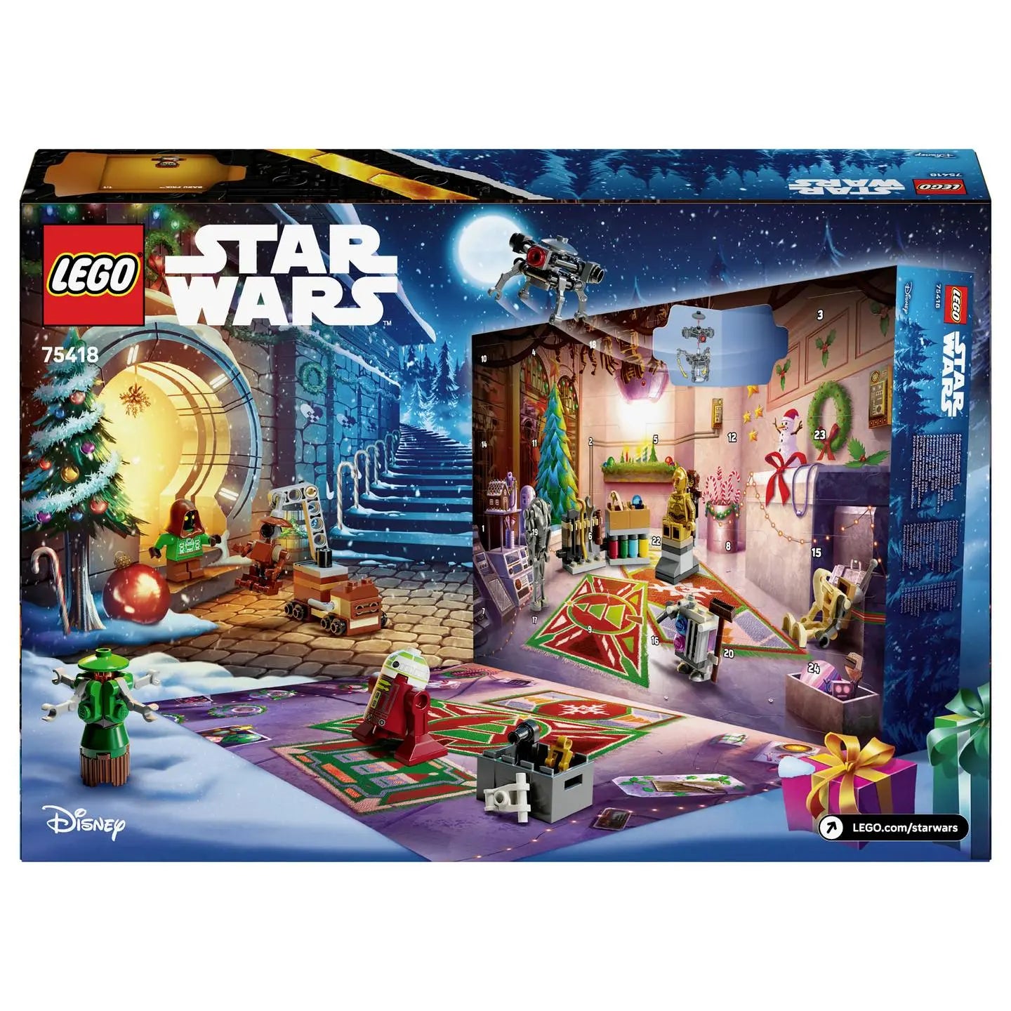 B-Ware Lego Star Wars Adventskalender Kalender Minifigur Modell Geschenk 75418 - 5702017816906