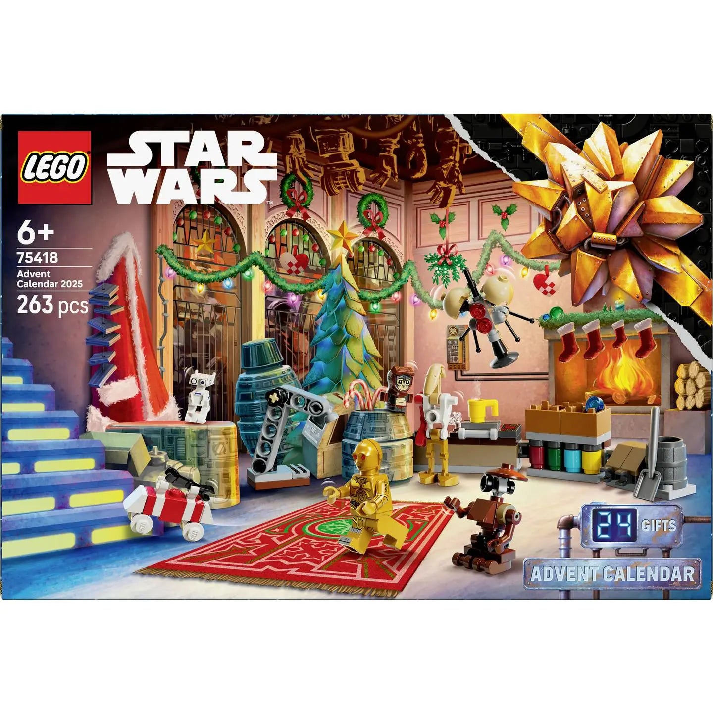 B-Ware Lego Star Wars Adventskalender Kalender Minifigur Modell Geschenk 75418 - 5702017816906