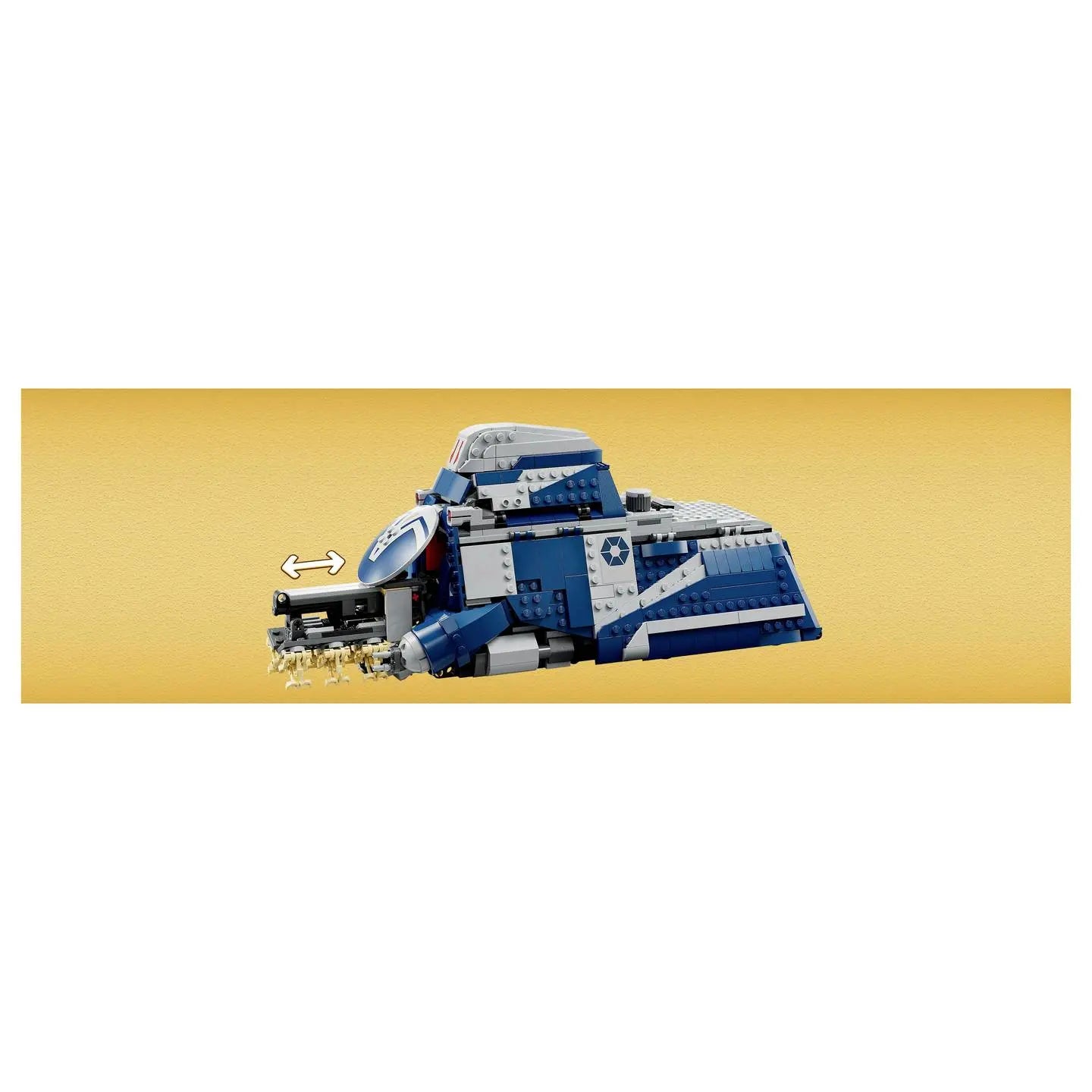 B-Ware Lego Star Wars Set Bauset Spielzeug Mtt Transporter Minifiguren Kommandodroiden - 5702018023563
