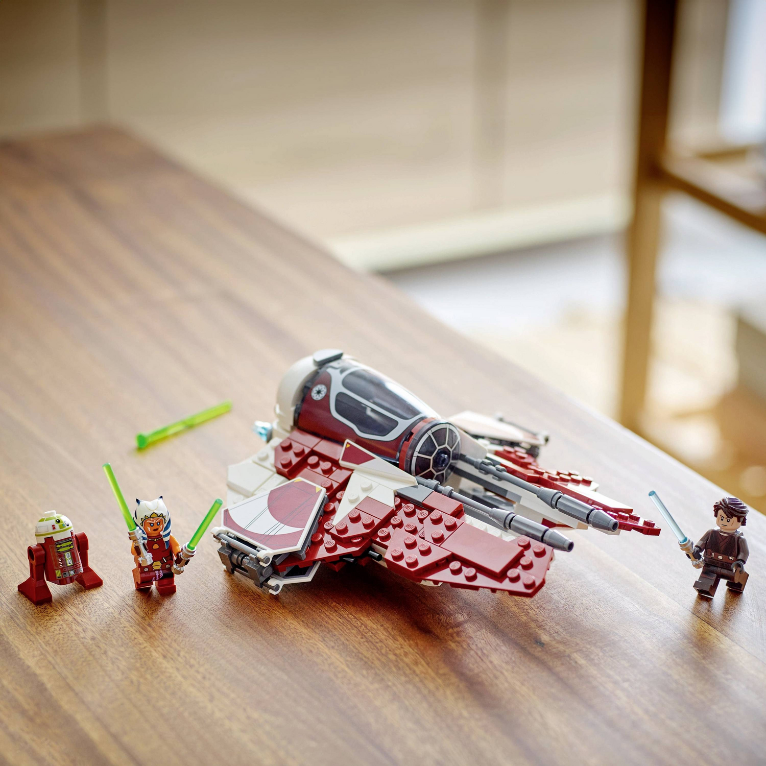 Lego Star Wars Intercepteur Jedi d'Ahsoka, jouet de construction pour enfants (article de seconde main)