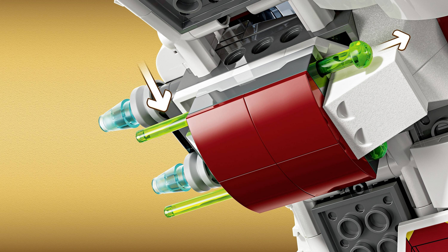 Lego Star Wars Intercepteur Jedi d'Ahsoka, jouet de construction pour enfants (article de seconde main)