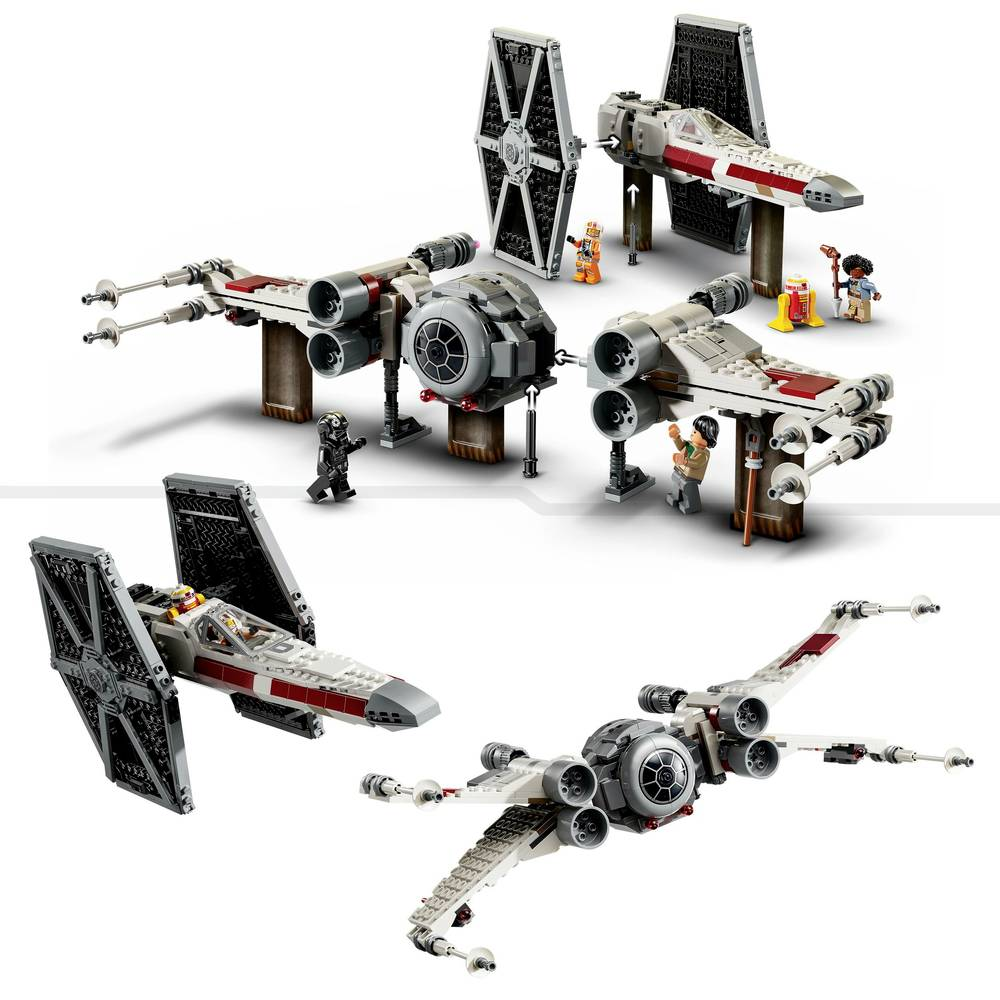 Lego Star Wars 75393 Mashup Aus Tie Fighter & X Wing Legoset B-Ware - 5702017584485