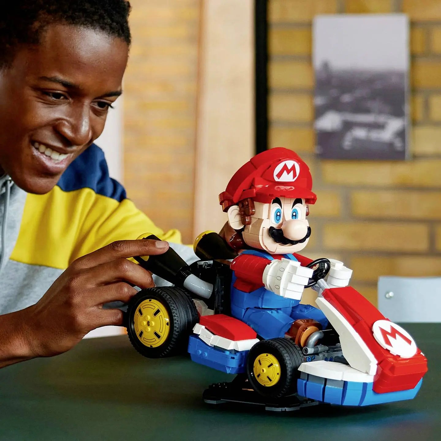 B-Ware Lego Super Mario Modell Figur Auto Mario Kart Standard Kart Sammler Bauset192 - 5702017816548