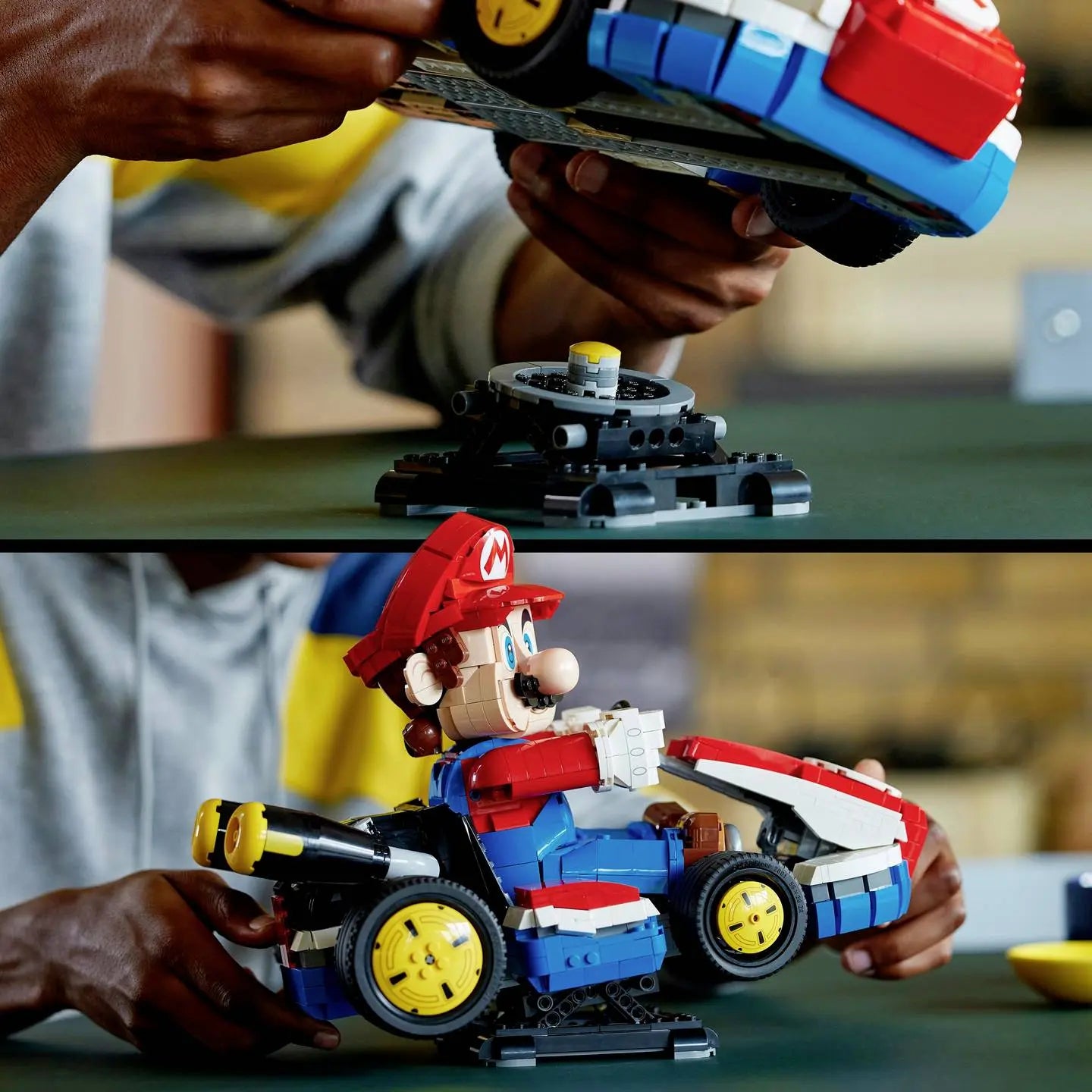 B-Ware Lego Super Mario Modell Figur Auto Mario Kart Standard Kart Sammler Bauset192 - 5702017816548