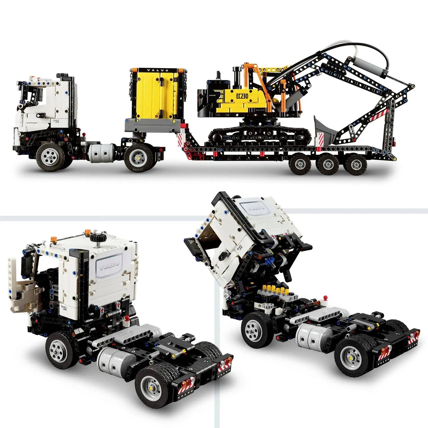 B-Ware Lego Bausatz Set Technic Bagger Lkw Volvo Fmx Raupenbagger Ec230 Electric - 5702017584096