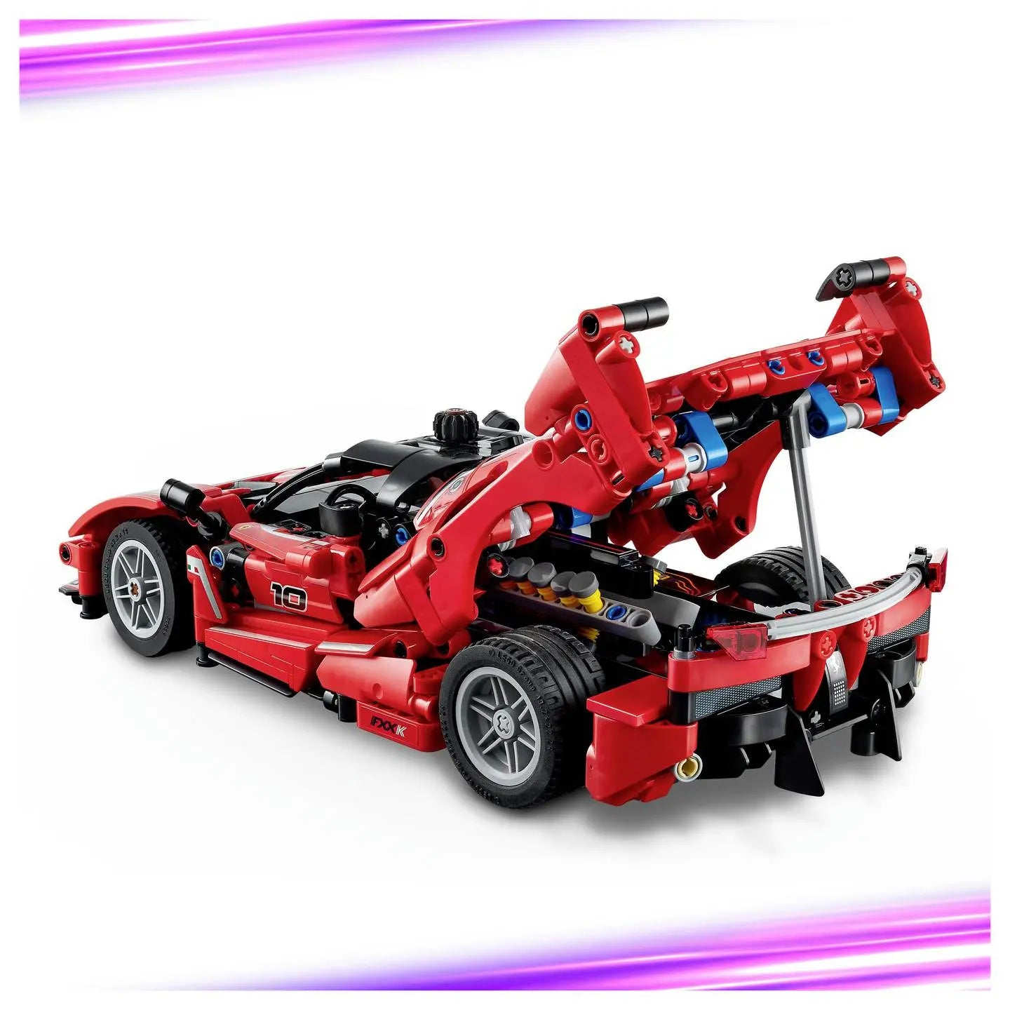 B-Ware Lego Technic Auto Fahrzeug Ferrari Fxx K Bauset Rot Modell Spielzeug Set - 5702017816357
