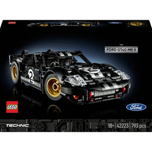 B-Ware Lego Technic Rennwagen Modellauto 1966 Ford Gt40 Mkii Bauset 42223 793 Tlg