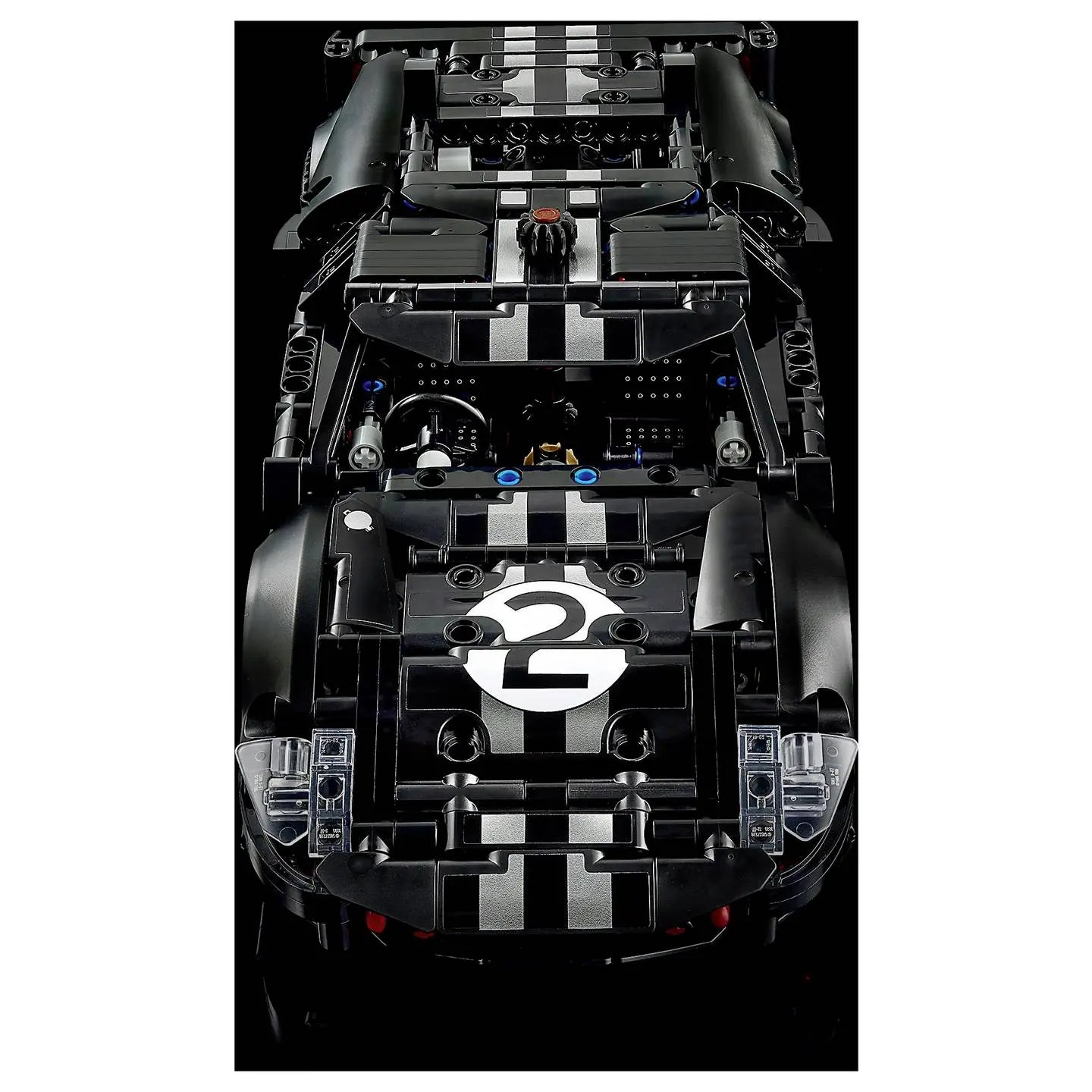 B-Ware Lego Technic Rennwagen Modellauto 1966 Ford Gt40 Mkii Bauset 42223 793 Tlg - 5702018067048