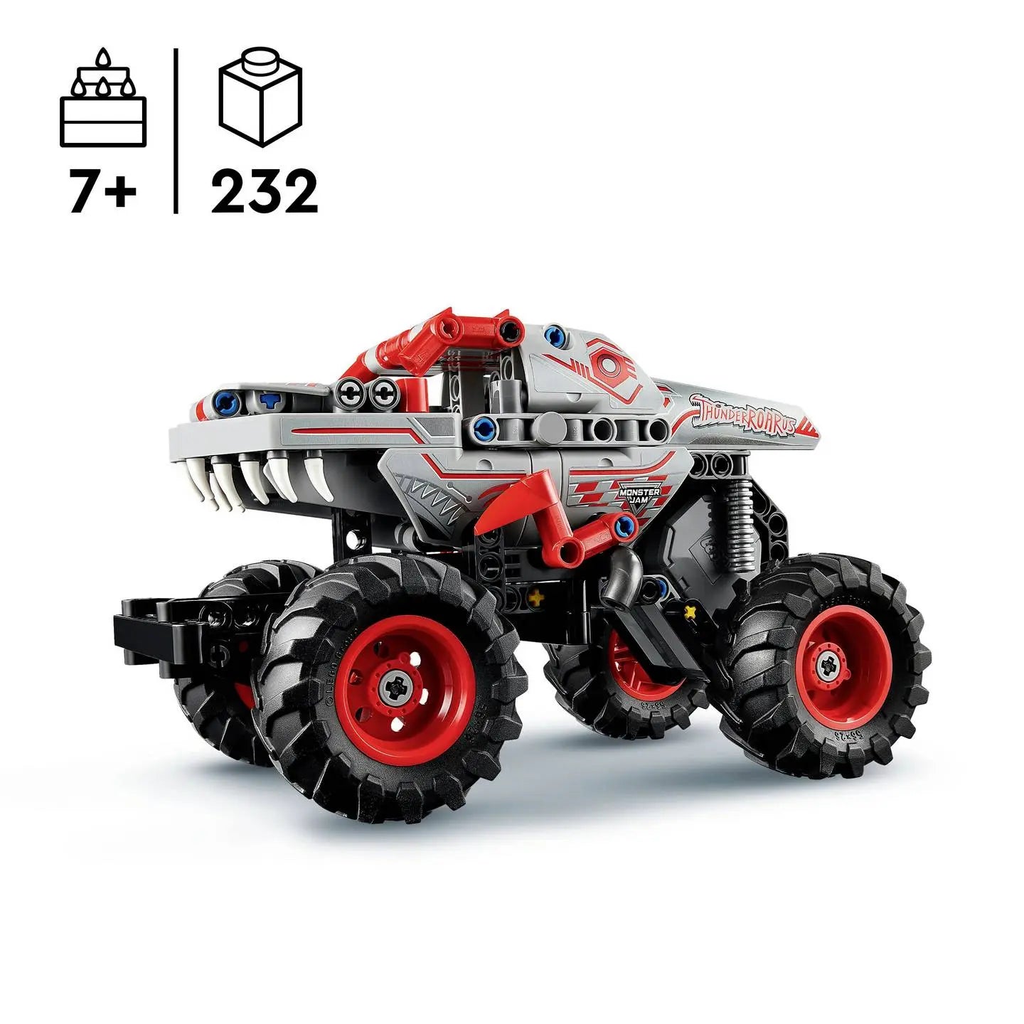 B-Ware Lego Technic Monstertruck Auto Monster Jam 42200 Thunder Roa Rus - 5702017816234