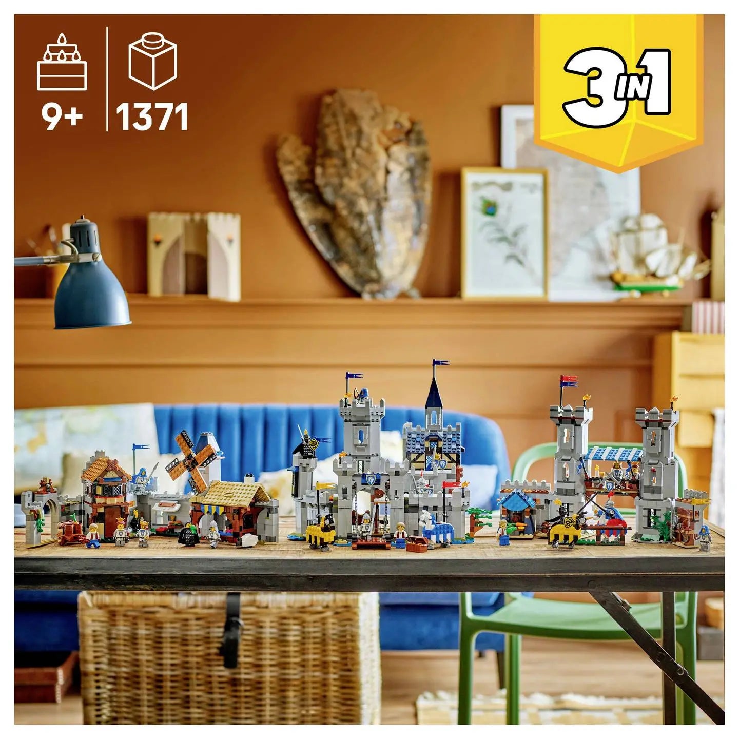 B-Ware Lego Creator Set Baukasten Ritterburg Ritterburg Im Mittelalter 1371  - 5702017822433