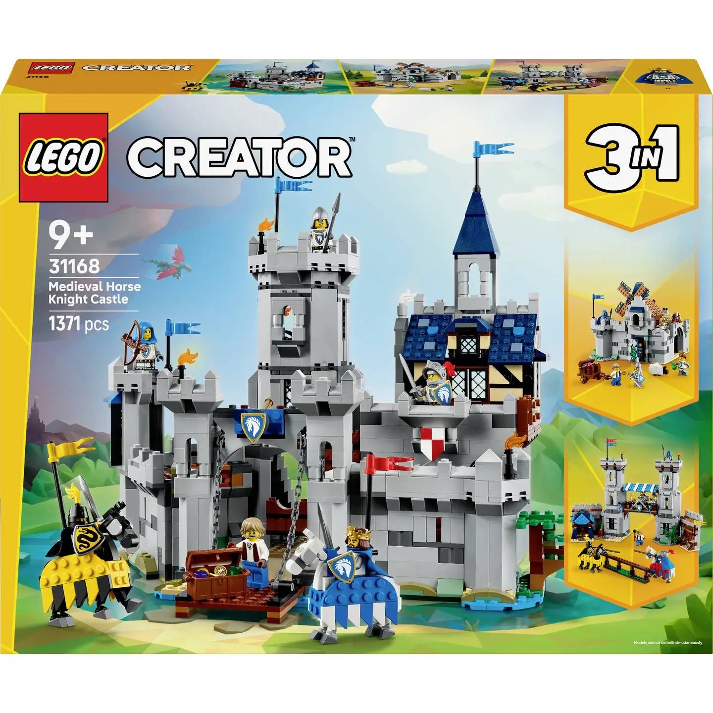B-Ware Lego Creator Set Baukasten Ritterburg Ritterburg Im Mittelalter 1371  - 5702017822433