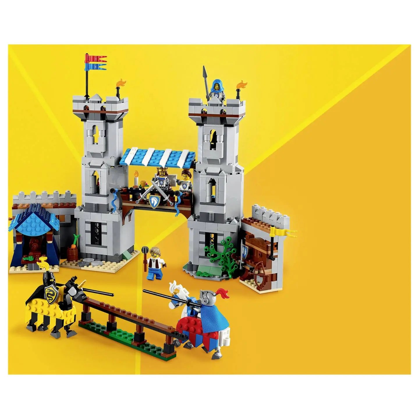 B-Ware Lego Creator Set Baukasten Ritterburg Ritterburg Im Mittelalter 1371  - 5702017822433