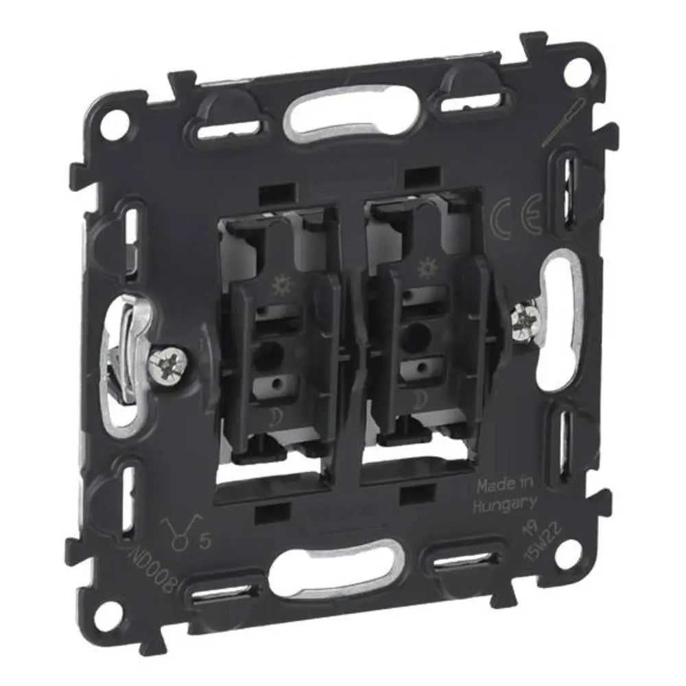 B-Ware Legrand Installationsschalter Schalter Valena Life Allure Grau 752005 3 Stück - 3414970459411