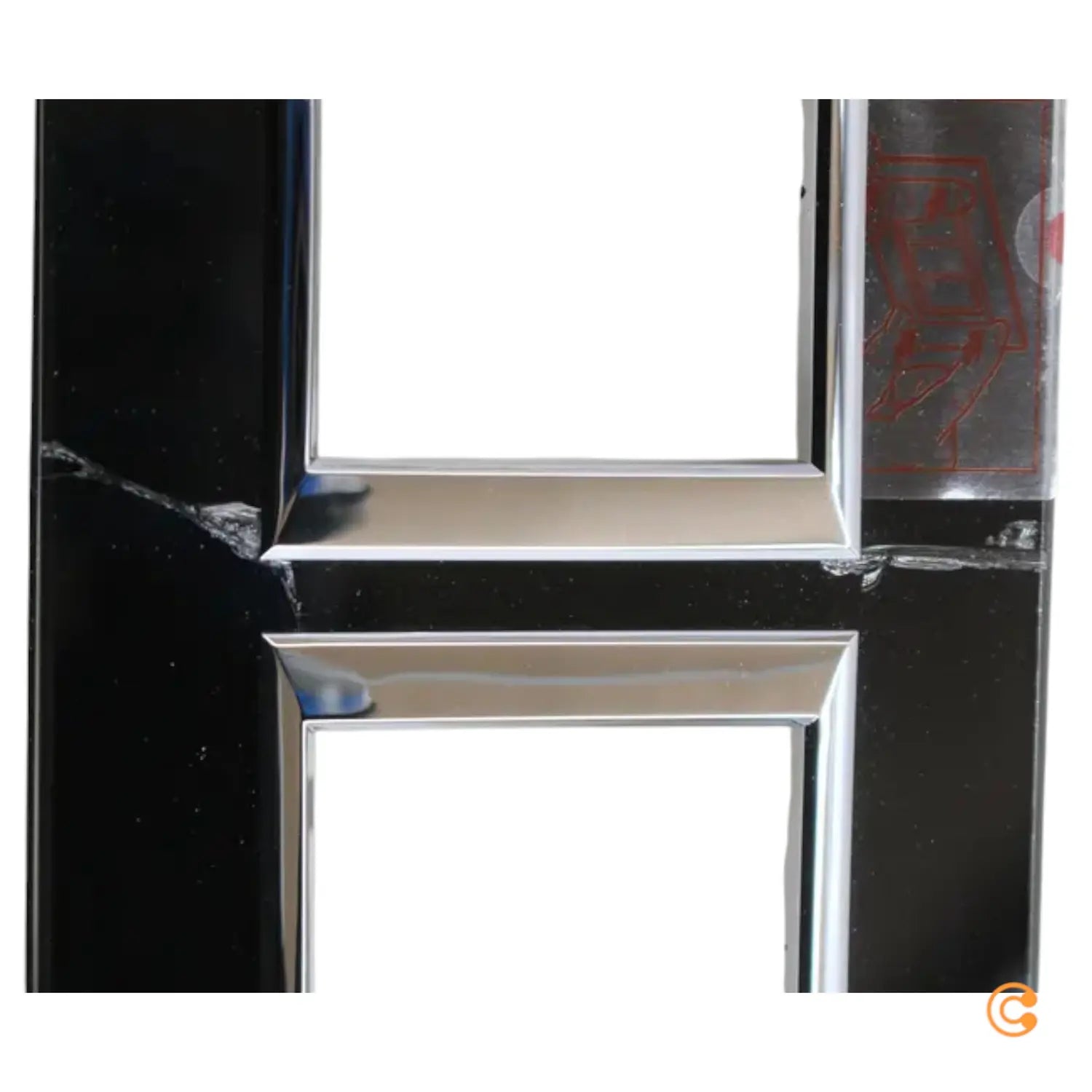 C-Ware Legrand Rahmen Abdeckrahmen Glas Nachtschwarz 3fach Siehe Text/Foto - 8012199959221