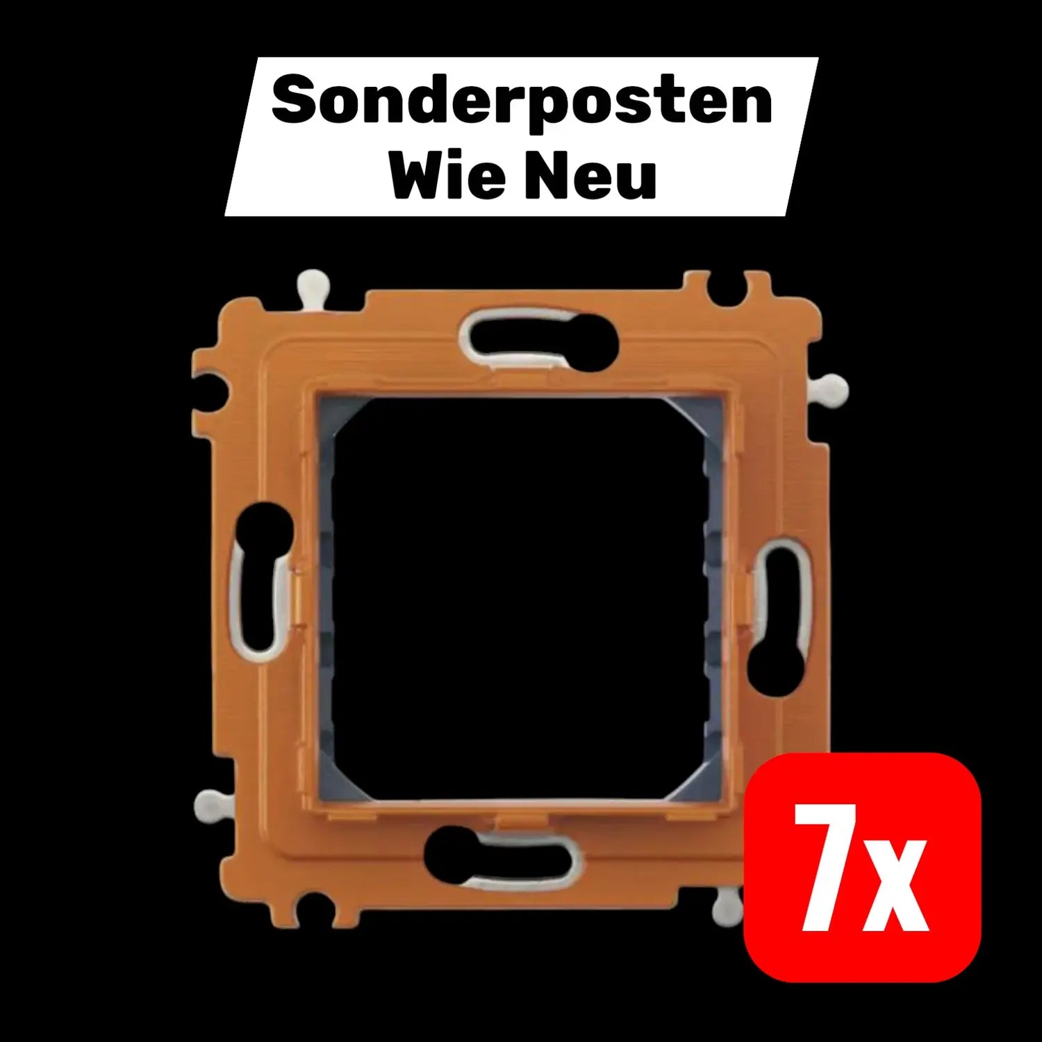 B-Ware Legrand Halterung Axolute Legrand/B Ticino 2 M Kunststoff H4702 7 Stück - 8012199791180