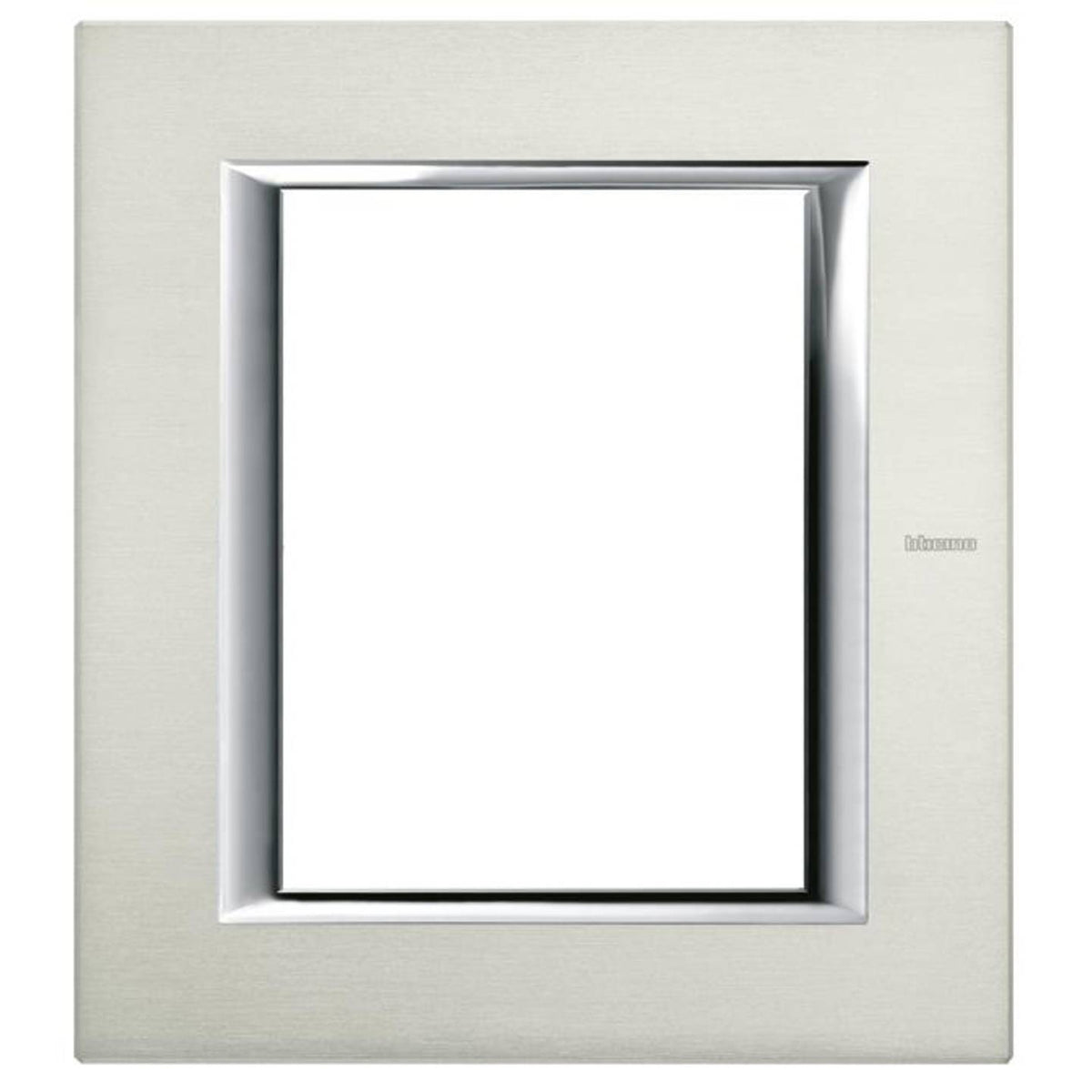 Legrand Rahmen Abdeckung Axolute Aluminium Metall Serie 1 St Rahmen Synonym - 8012199761336