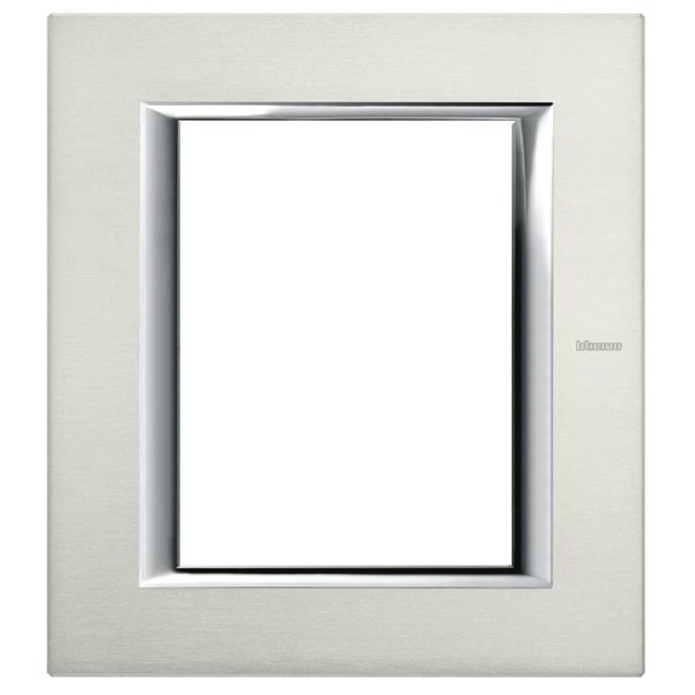 Legrand Rahmen Abdeckung Axolute Aluminium Metall Serie 1 St Rahmen Synonym - 8012199761336