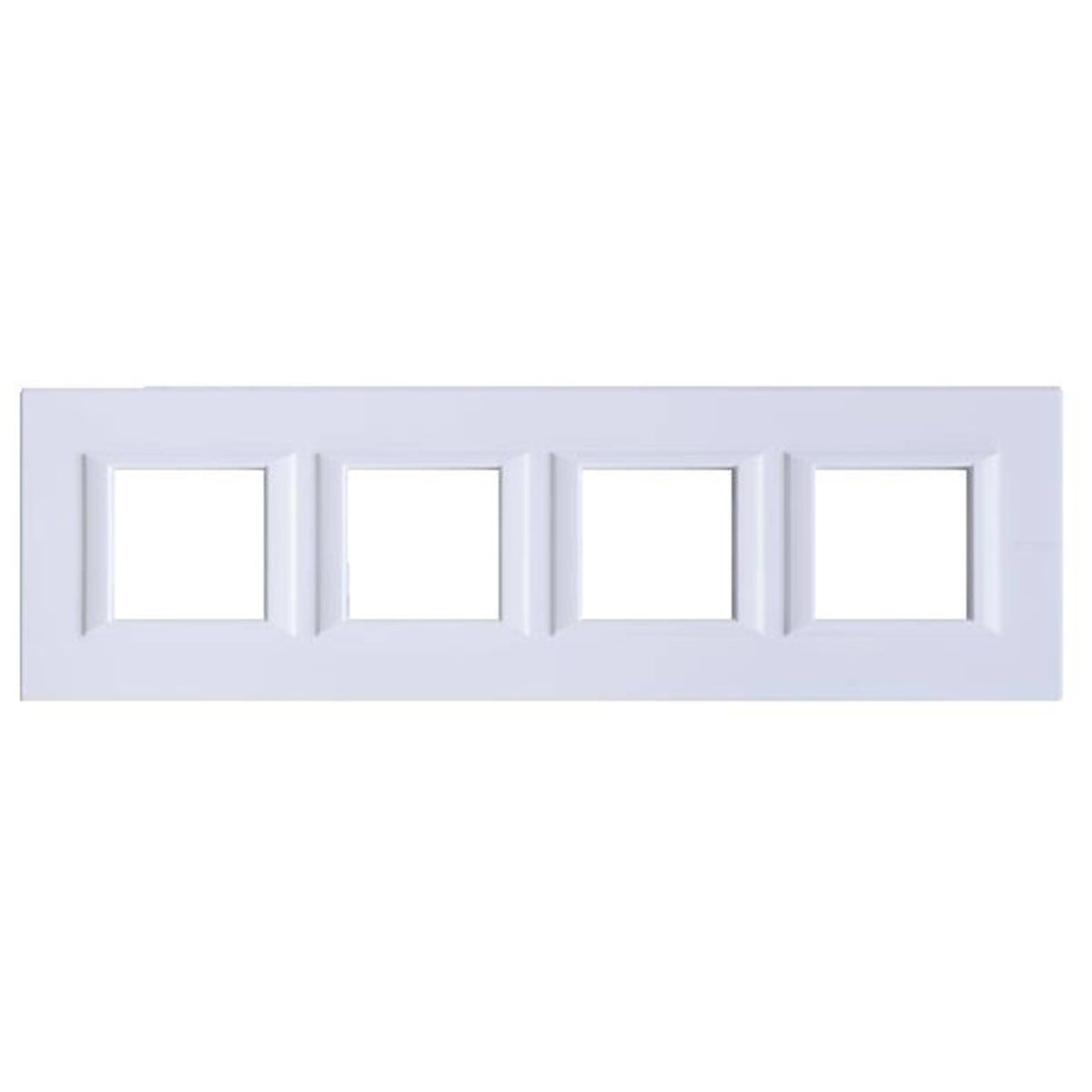 Legrand Rahmen Axolute Weiß Blendrahmen Steckdosenrahmen 1fach HA4802M4HHD 1 St - 8012199977393