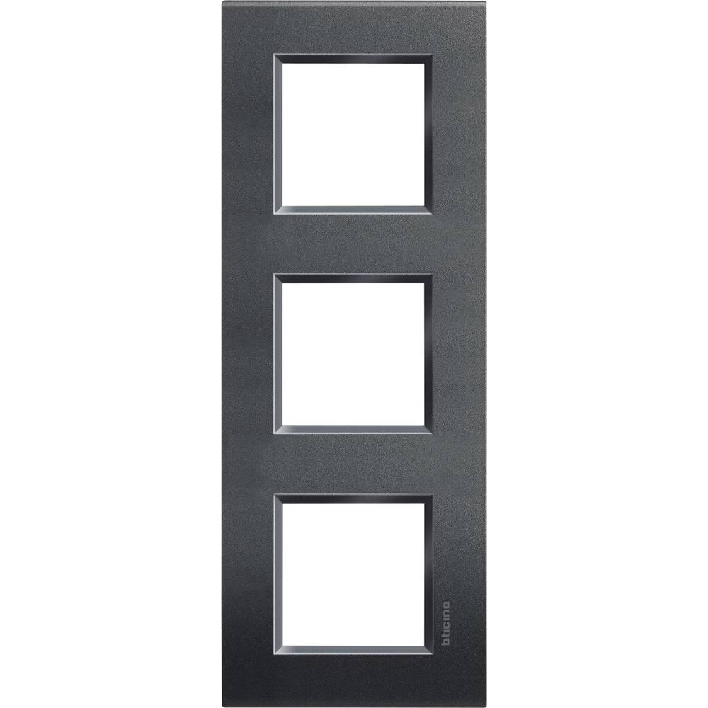 B-Ware Legrand Rahmen Abdeckung Lichtschalter Living&Light Anthrazit 4 Stück - 8005543430842