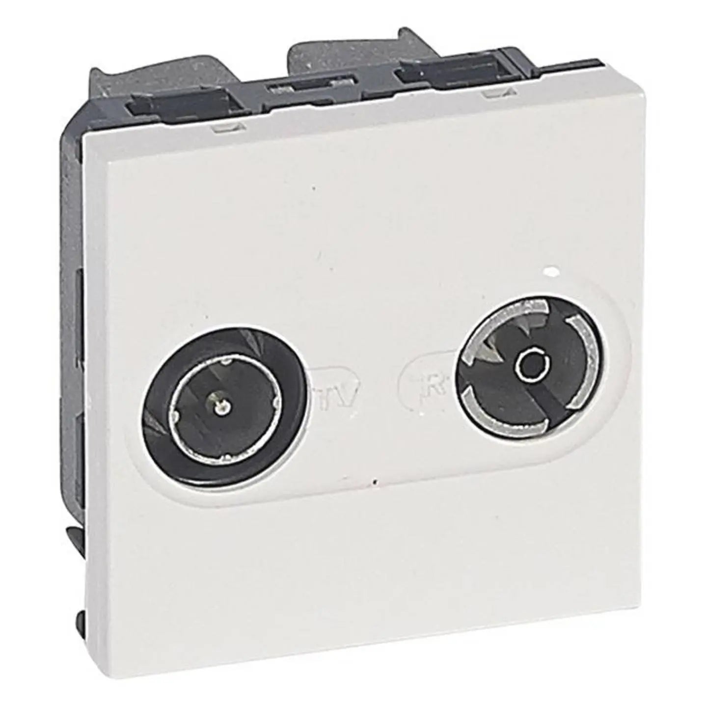 B-Ware Legrand Tv Steckdose Antennendose Tv Dose Mosaic Durchgangsdose Reinweiß 6 Stück - 3245060787875