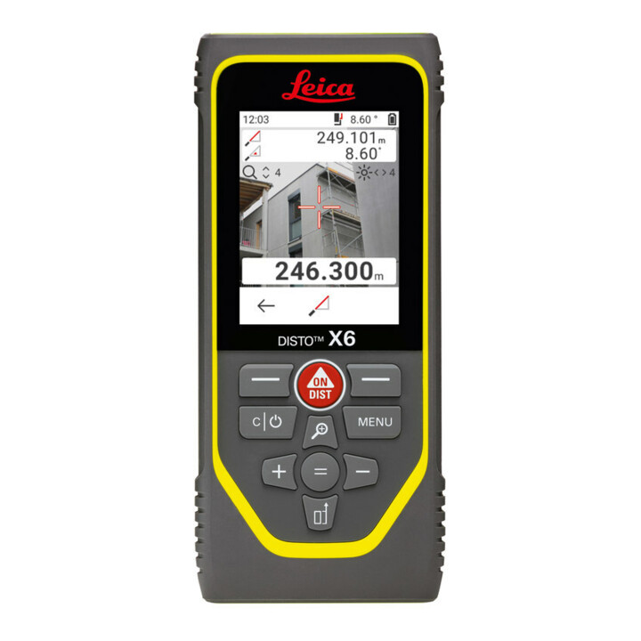 B-Ware Leica Handlasermeter Messgerät Entfernungsmesser Disto X6 Rot Bluetooth Speicher - 7640180531258