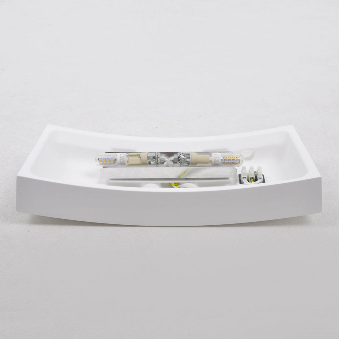 Lindby Wandleuchte Leander Wandlampe Wandlicht Lampe Leuchte G9 Weiß Bemalbar610 B-Ware - 6291105700931