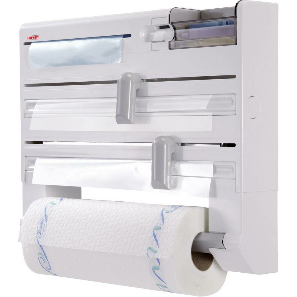 B-Ware Leifheit 25723 Wandrollenhalter Küchenrollenhalter Folienspender Parat Plus