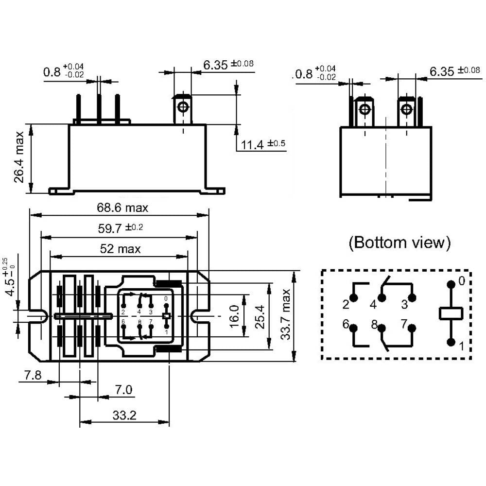 B-Ware Hongfa Powerrelais Hf92 F Steckrelais Relais Strom 24 V/Dc 30 A 2 Wechsler 4 Stück - 2050001535962
