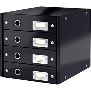 B-Ware Leitz Schubladenbox Schubset Schubladenset Aufbewahrung Schwarz A4 Archiv