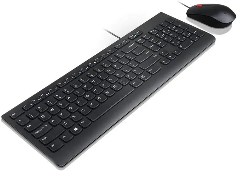 B-Ware Lenovo Tastatur Maus Set Keyboard Kabelgebunden Englisch Querty 2 Stück - 190725477048