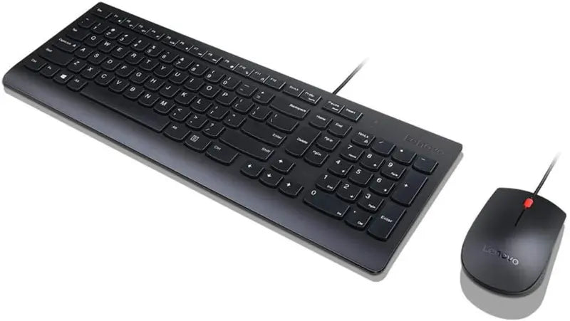 B-Ware Lenovo Tastatur Maus Set Keyboard Kabelgebunden Englisch Querty 2 Stück - 190725477048