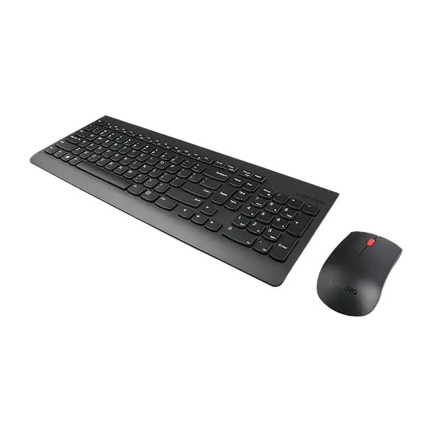 B-Ware Lenovo Tastatur Maus Set Keyboard Mouse Wireless Combo Schwarz Usb Empfänger - 195892093541