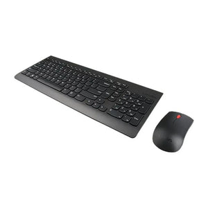 B-Ware Lenovo Tastatur Maus Set Keyboard Mouse Wireless Combo Schwarz Usb Empfänger