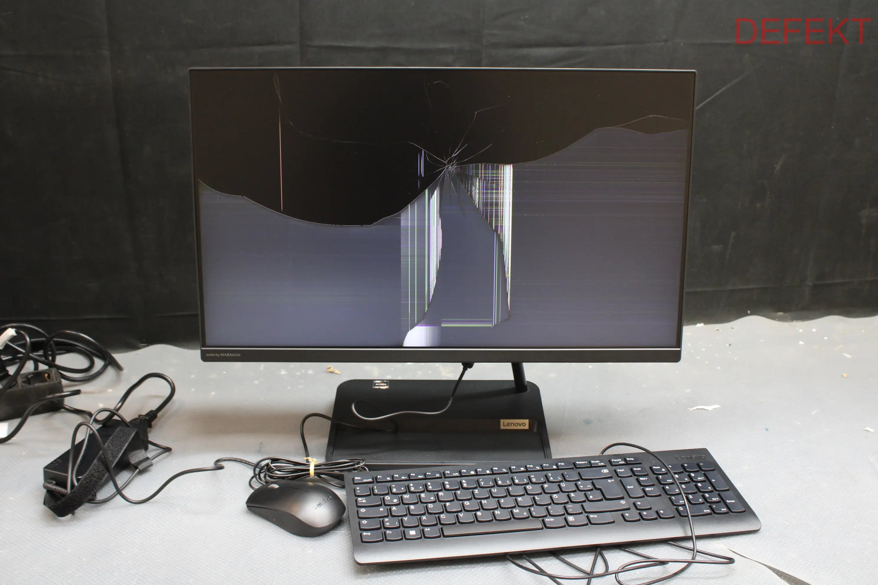 D-Ware Lenovo Pc Computer All In One Ryzen 5 Radeon 16 Gb 512 Gb Ssd Defektware - 198156790224