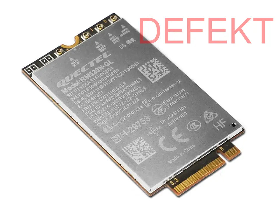 D-Ware Lenovo Modem Mobilfunkmodem Funkmodul Think Pad Quectel Rm520 Ngl 5 G Defektware - 195892105794