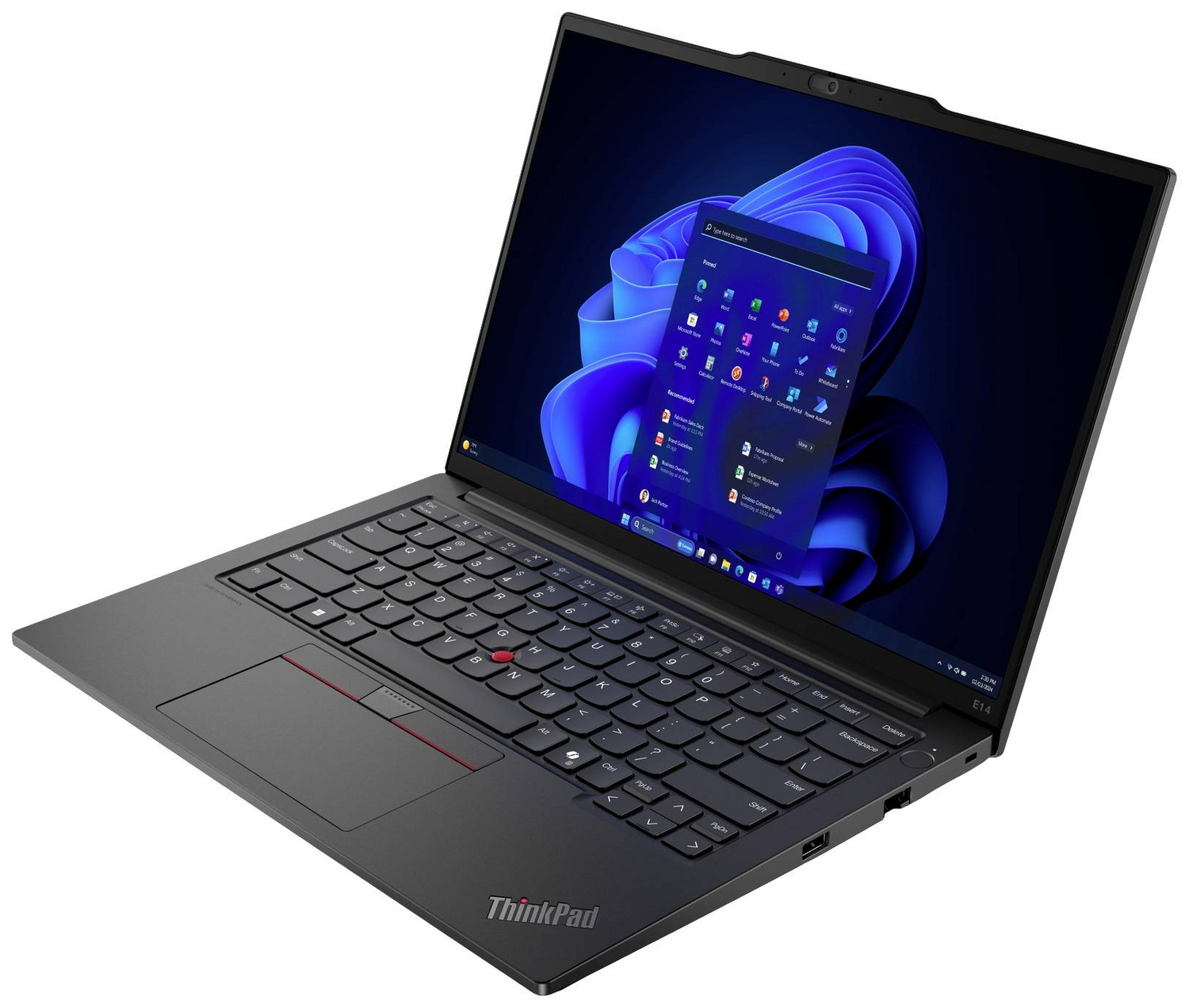 Ordinateur portable Lenovo ThinkPad E14 (14 pouces) Wuxga AMD Ryzen 7 7735 HS (reconditionné). Voir texte/photo.