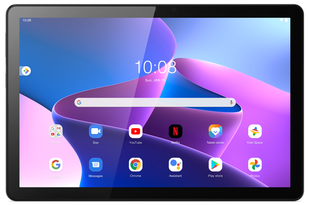 Lenovo Tab M10 3rd Gen 10,1 Zoll 64 GB Android Tablet mit Dolby Atmos grau - 0196378578477